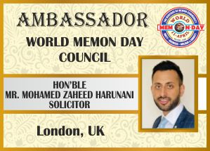 MOHEMED ZAHEED HARURANI SOLICITOR - LONDON UK
